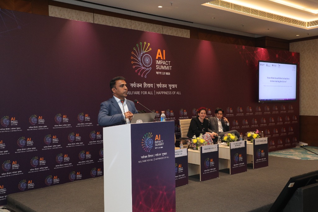 Ranjitsinh Disale at AI Impact Summit