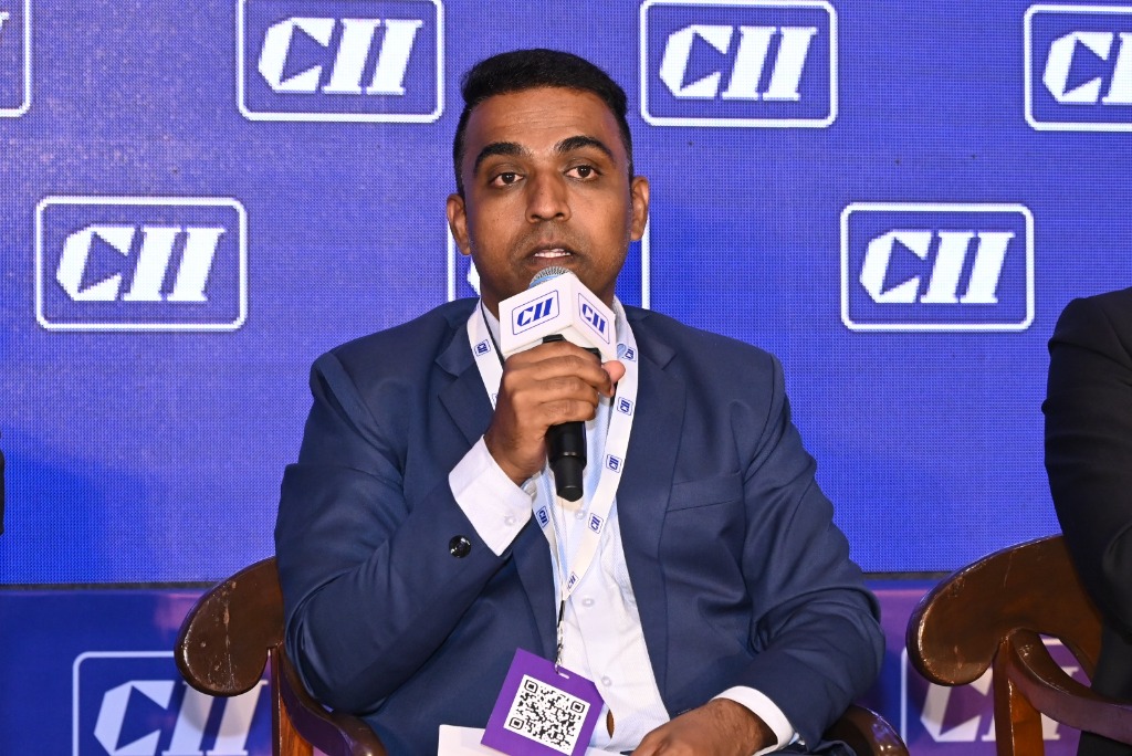 Ranjitsinh Disale at CII Annual Meet