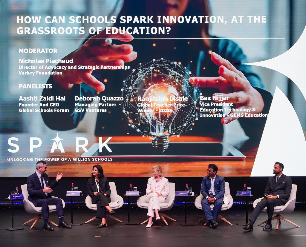 Ranjitsinh Disale at SPARK, Dubai